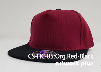 CAP SIMPLE- CS-HC-05, Organic Red-Black, หมวกฮิปฮอป, หมวกสแนปแบค, หมวกฮิปฮอป พร้อมส่ง, หมวกฮิปฮอป ราคาถูก, หมวก hiphop, หมวกฮิปฮอป สีเลือดหมูแต่งดำ